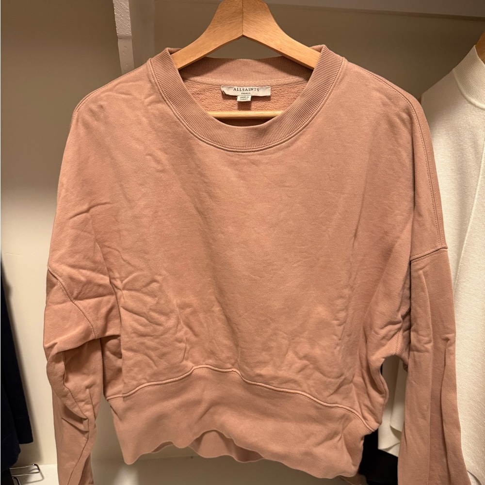 ALLSAINTS cropped crewneck sweatshirt